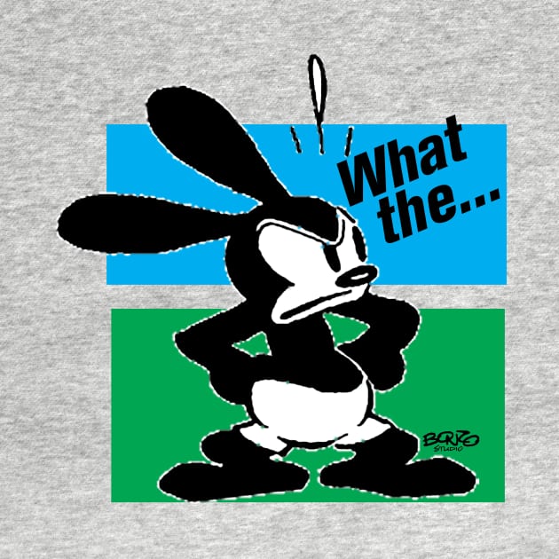 Oswald Rabbit-What the... by BonzoTee